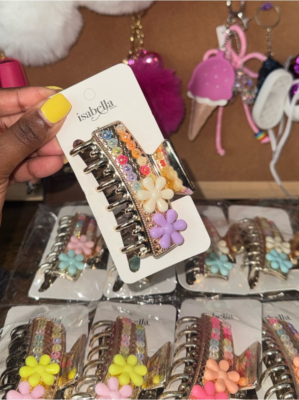 Floral Hair Clips